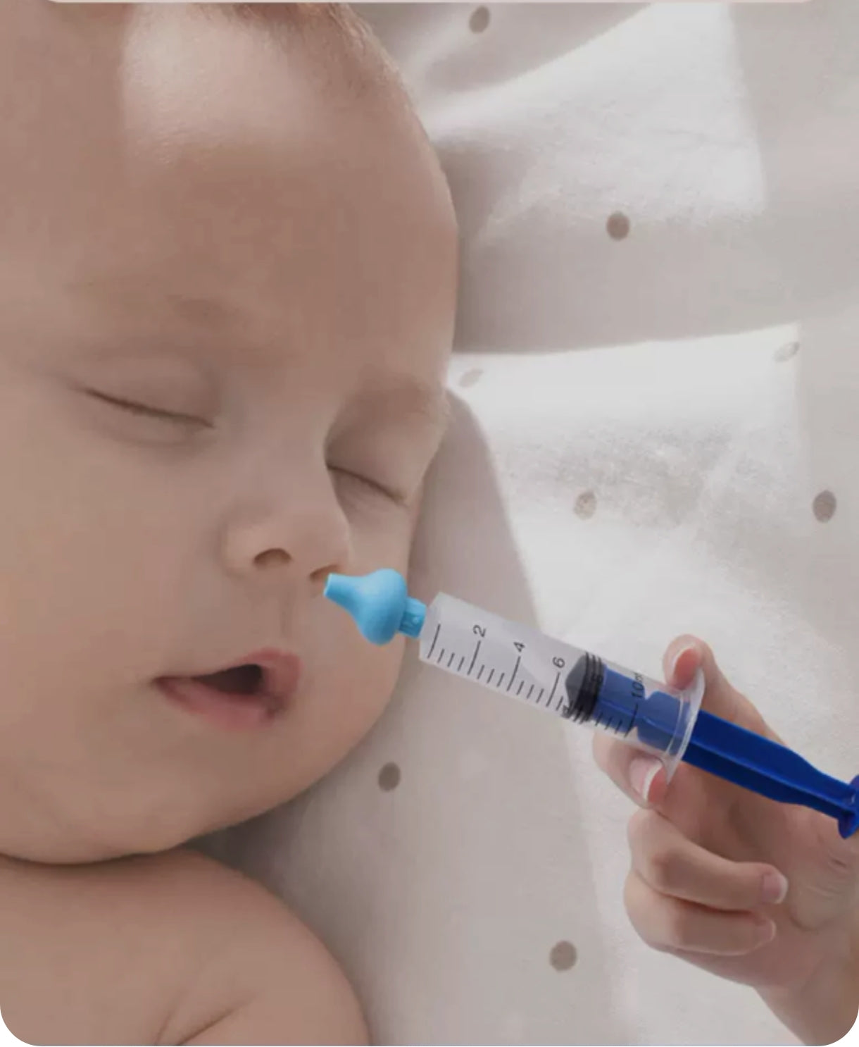 Syringe-Type Baby Nasal Aspirator and Rinse Tool | Manual Baby Nasal Irrigator - Image 2