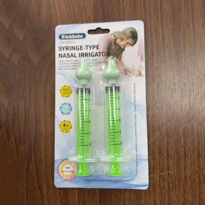 2-Piece Syringe-Type Baby Nasal Irrigator