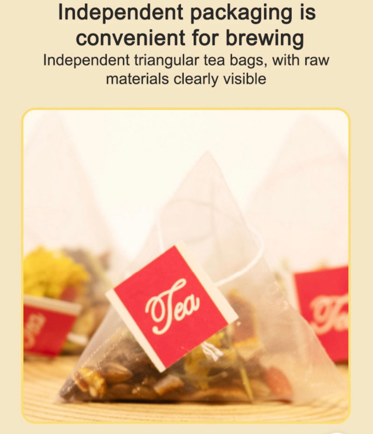 NAVETA Liver Protecting Tea with Chrysanthemum, Cassia Seed, Goji Berry, and Burdock Root (20 packs) - Image 6