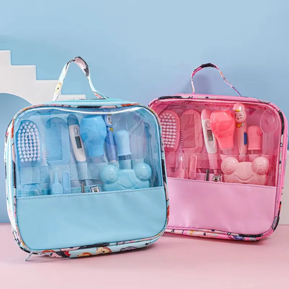 13-Piece Baby Grooming and Care Kit with Travel Pouch | Ultimate Baby Care Starter Kit for Newborns and Toddlers - Image 13