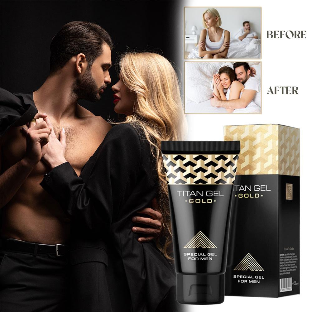 TITAN GEL GOLD - Special Gel for Men (50ml) | Intimate Gel Lubricant for Penis Enlargement, Longer Sex, and Sexual Enhancement - Image 3