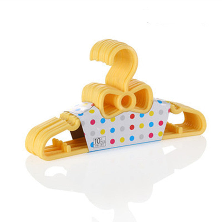 Bow-Knot Plastic Hanger for Babies and Kids Clothes (0-4 years, 10 pieces per pack) - Image 12