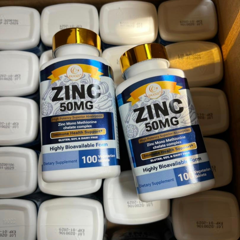 Zinc Tablets (100 tablets, 50mg) | Dietary Supplement for Immune Health, Cell Function, and Wellness Support - Image 4