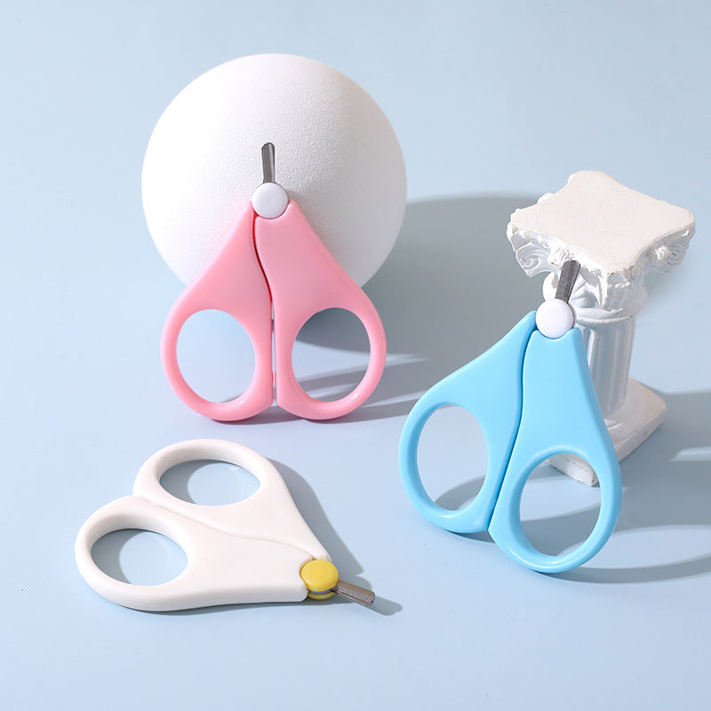 Rounded-Tip Baby Safety Scissors | Nail Trimming Scissors for Babies and Toddlers - Image 7