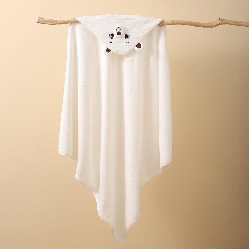Ultra-Soft and Absorbent Baby Hooded Towel with Cute Animal Design | Baby Wrap Towel with Hood - Image 88