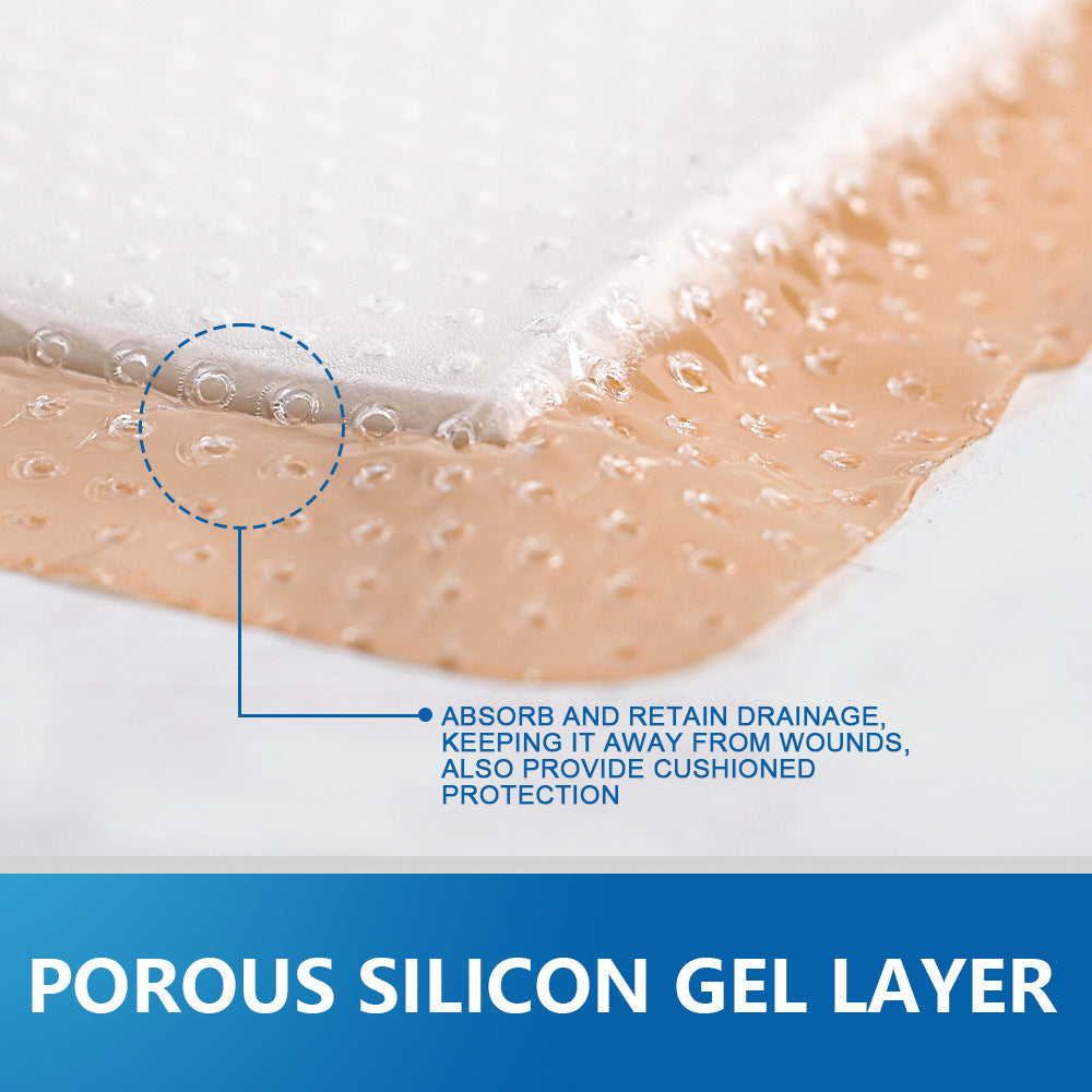 Silicone Gel Dressing (2 pieces/pack) | Waterproof and Breathable Band Aid for Wound Dressing - Image 11