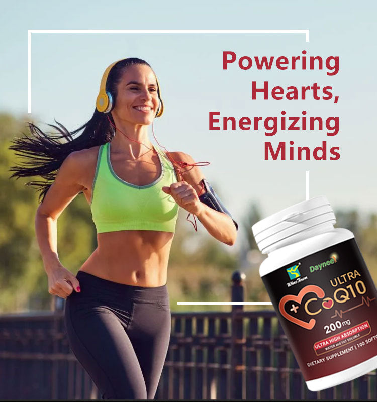 Ultra CoQ10 Softgels with Vitamin E (100 softgels, 200mg CoQ10) - Image 5