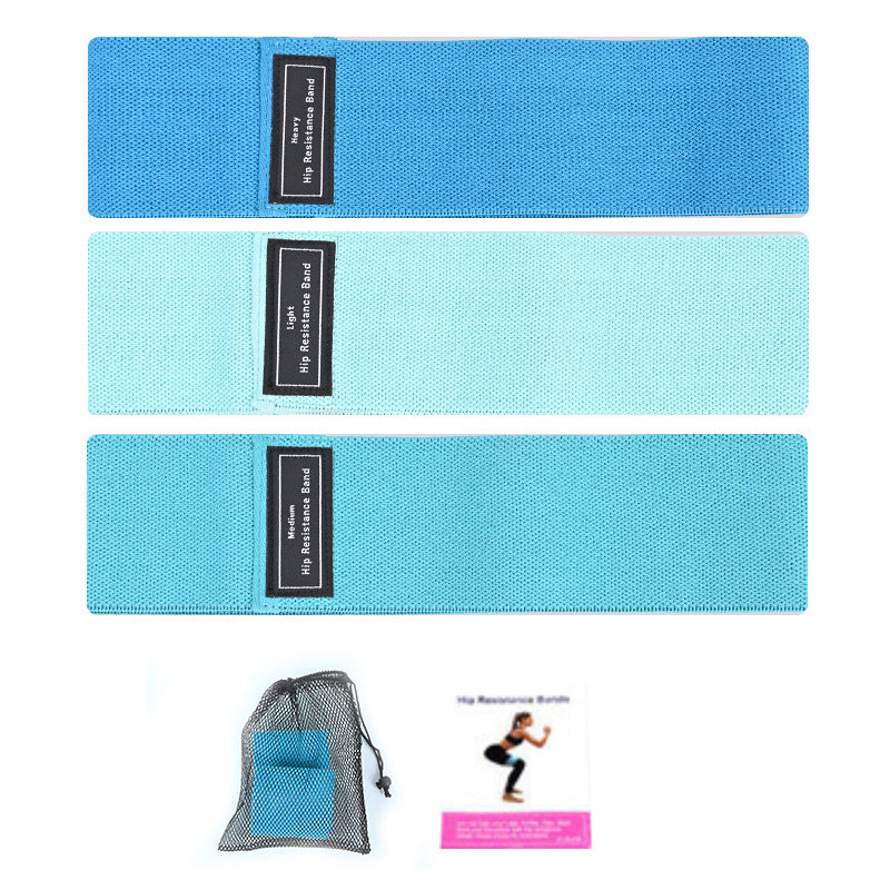 3-in-1 Hip Resistance Bands Set for Squat, Yoga, and Strength Training (3 pieces — Light, Medium and Heavy) - Image 3