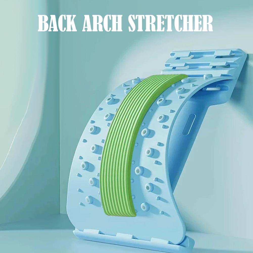 Adjustable Lumbar Stretcher for Back Pain Relief | 3-Level Back Stretcher, Lumbar Traction, and Lower Back Massage Board - Image 10