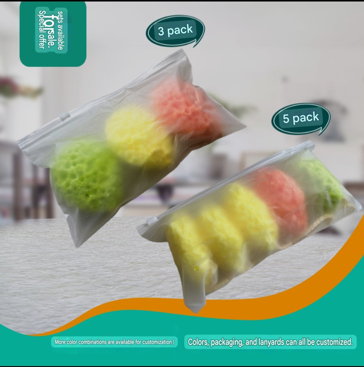 Cute Honeycomb Baby Bath Sponge | Japanese Style Bath Sponge for Babies, Kids and Adults - Image 12