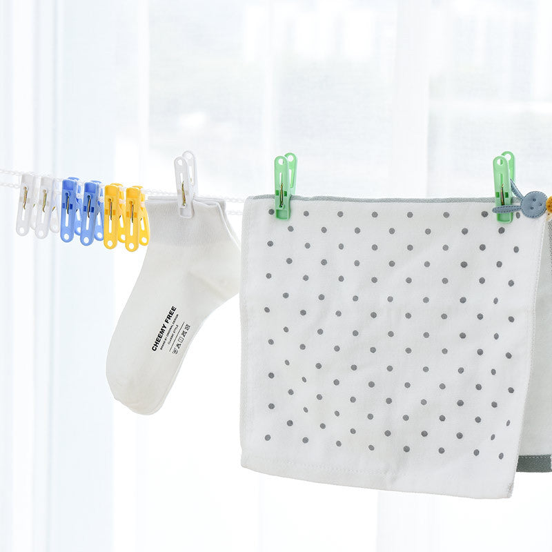 Strong Plastic Clothes Pegs for Outdoor and Indoor Use (20 pieces per pack, Multi-color pack) | Anti-Slip and Windproof Laundry Clips - Image 3