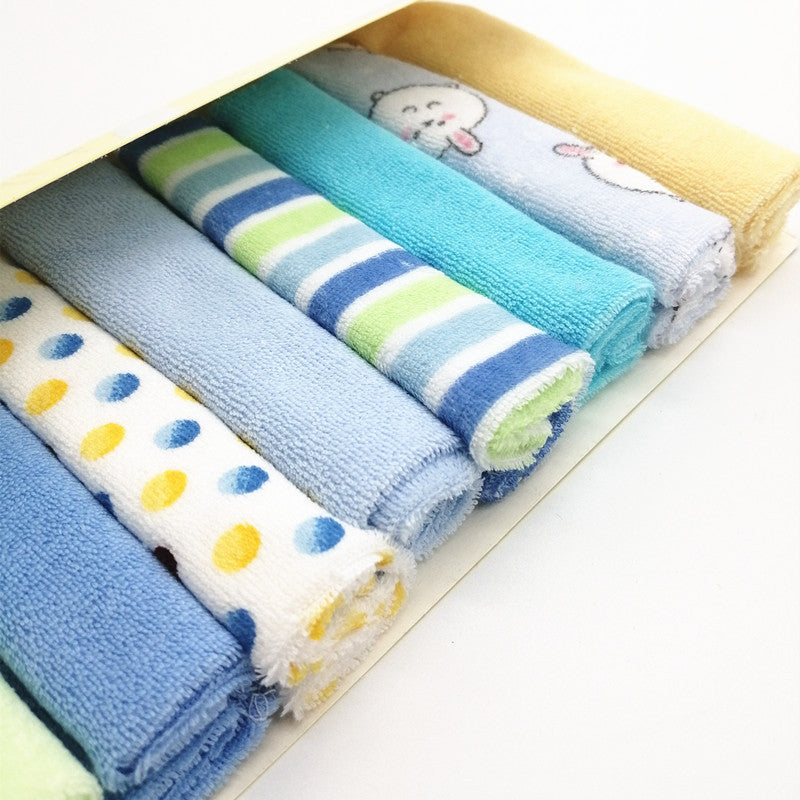 GERBER 8-Piece Baby Washcloth Pack (0-1 year, 8 washcloths per pack) | Ultra-Soft Newborn Baby Face and Mouth Towels - Image 7