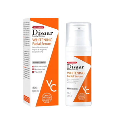 DISAAR Whitening Facial Serum with Vitamin C, Nicotinamide, and Hyaluronic Acid (50ml)