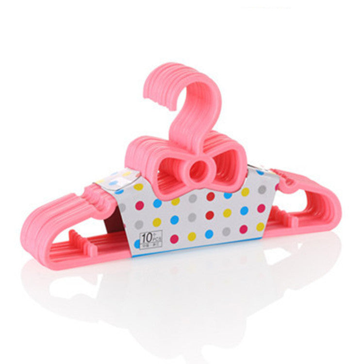 Bow-Knot Plastic Hanger for Babies and Kids Clothes (0-4 years, 10 pieces per pack) - Image 13