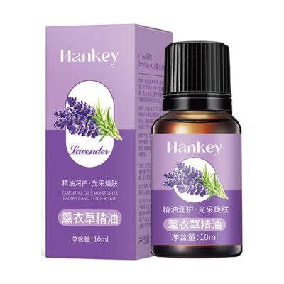 HANKEY Lavender Essential Oil for Massage and Aromatherapy (10ml) | Relaxing, Moisturizing and Elasticity Essential Oil