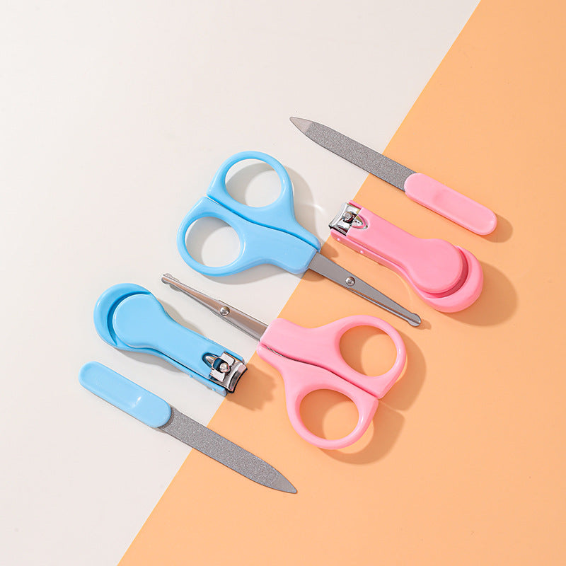 3-Piece Baby Nails Care Set with Nail Clippers, Nail Scissors, and Nail File - Image 11