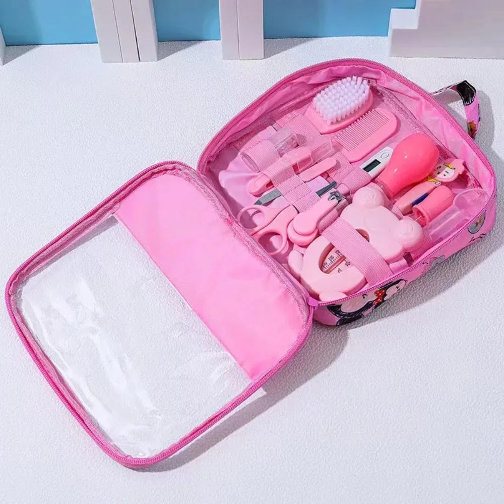 13-Piece Baby Grooming and Care Kit with Travel Pouch | Ultimate Baby Care Starter Kit for Newborns and Toddlers - Image 7