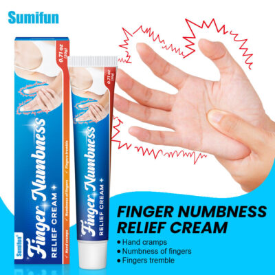 Finger Numbness Relief Cream | Topical Cream for Hand Cramps, Finger Numbness, and Fingers Tremble