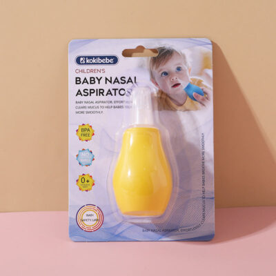 BPA-Free Baby Nasal Aspirator | Manual and Easy-Squeeze Baby Mucus Cleaner