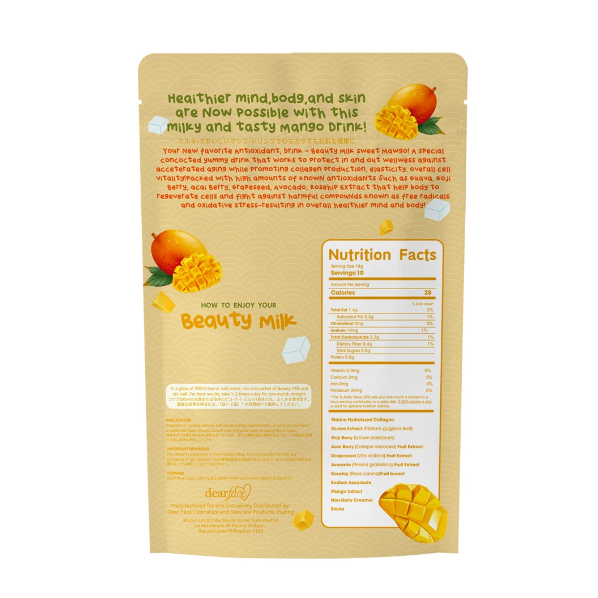 Beauty Milk - Premium Japanese Sweet Mango Drink - Image 6