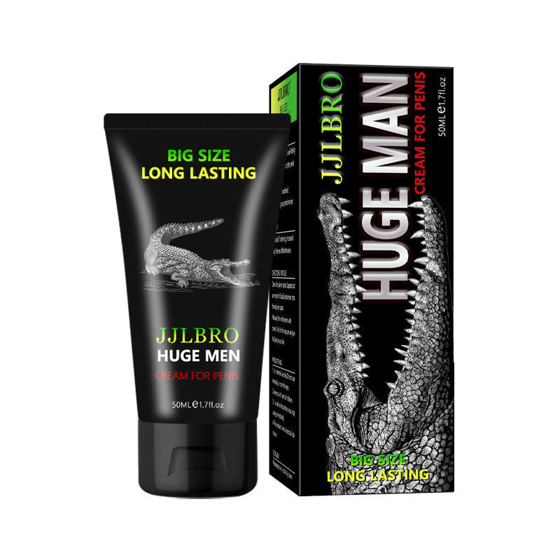 JJLBRO Huge Men Cream for Penis Enlargement (50ml) | Topical Cream for Bigger Penis, Longer Sex, and Sexual Confidence