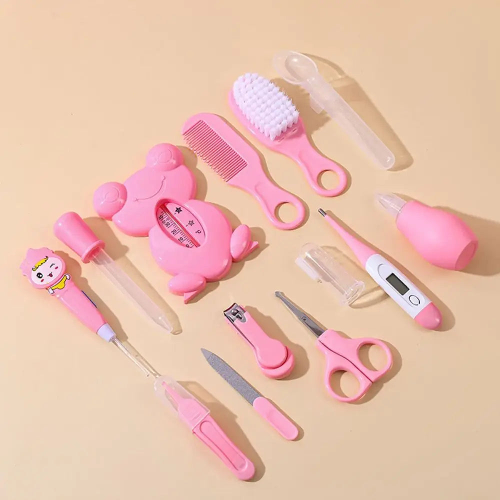 13-Piece Baby Grooming and Care Kit with Travel Pouch | Ultimate Baby Care Starter Kit for Newborns and Toddlers - Image 4