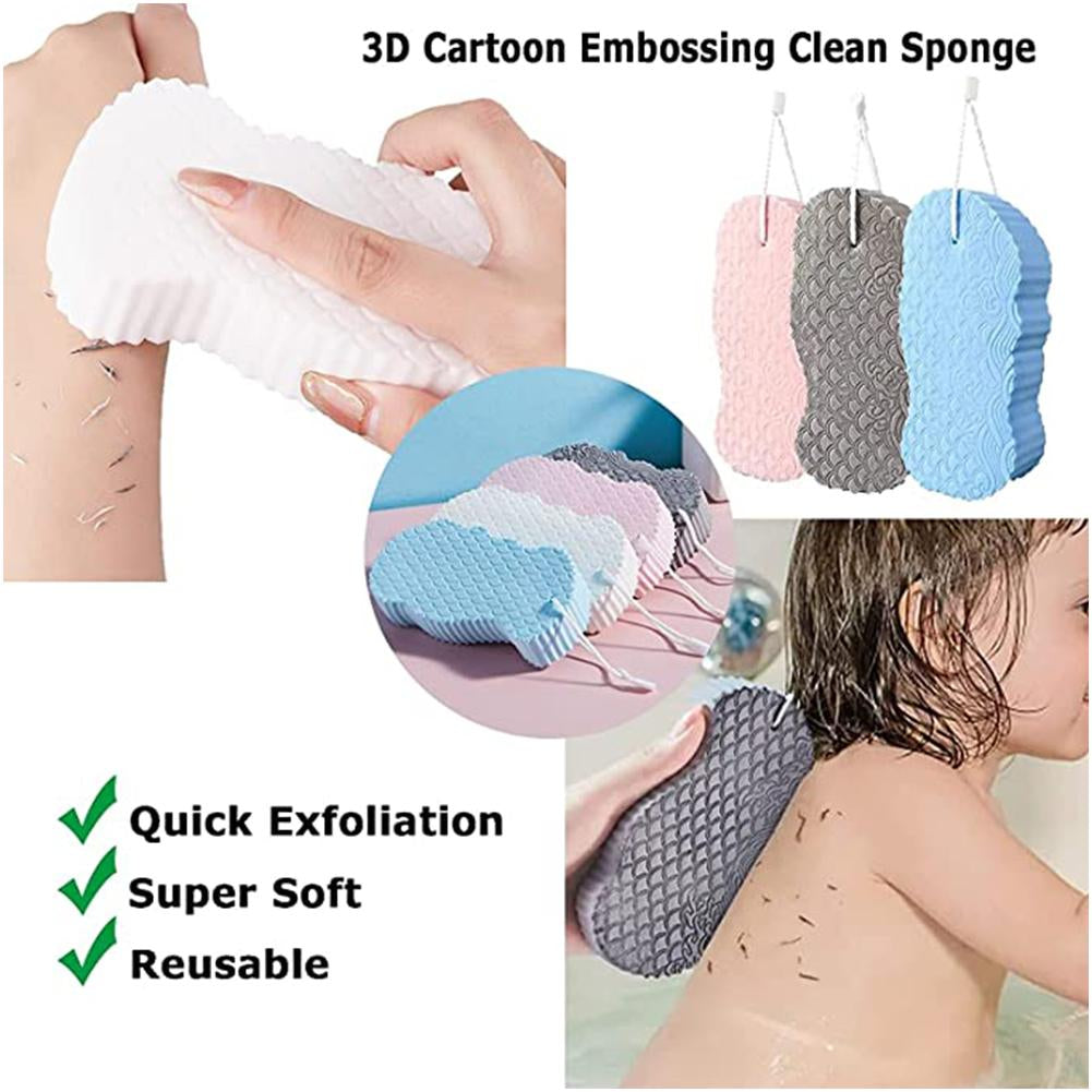 Three-Dimensional Baby Bath Sponge | 3D Exfoliating and Scrubbing Sponge - Image 7