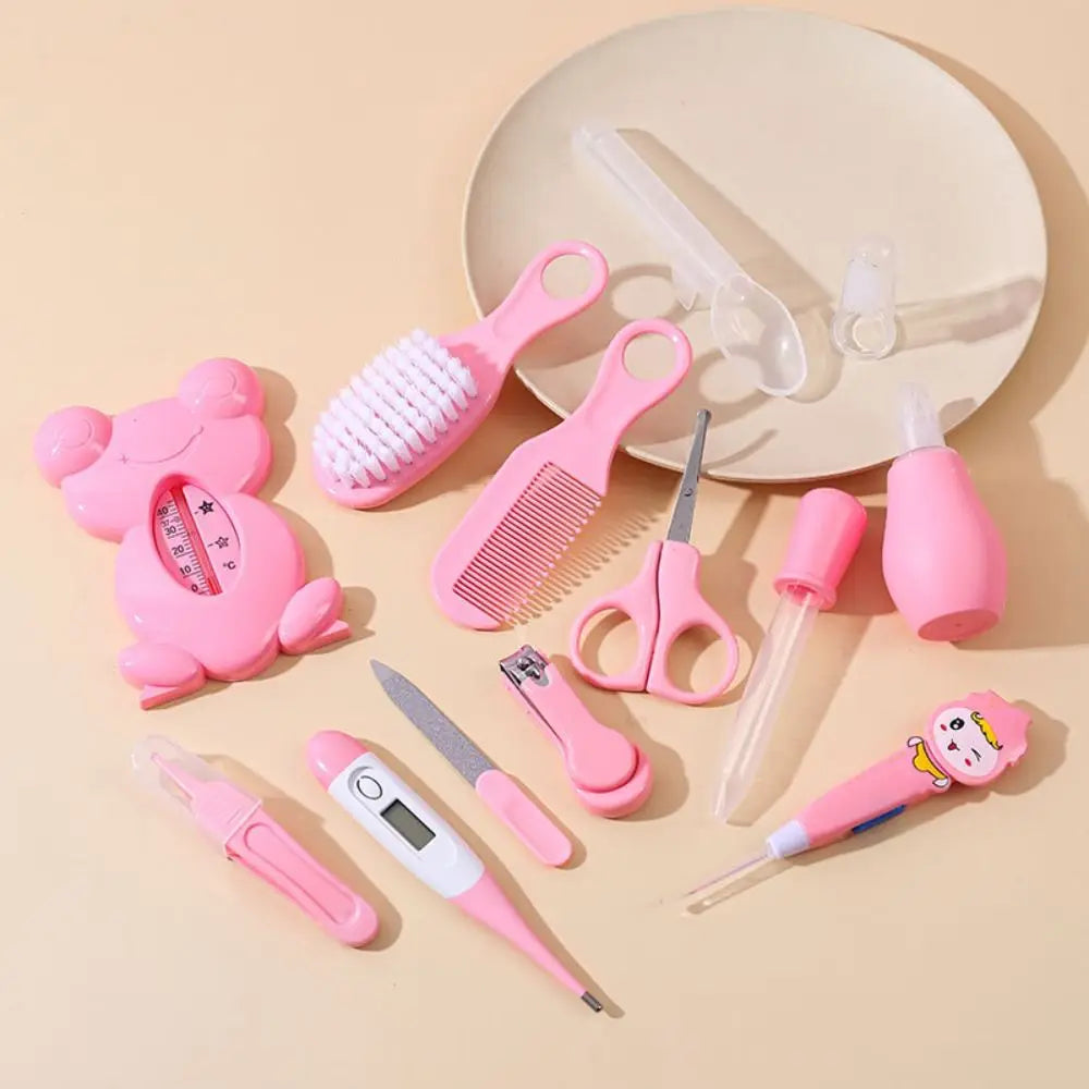 13-Piece Baby Grooming and Care Kit with Travel Pouch | Ultimate Baby Care Starter Kit for Newborns and Toddlers - Image 9