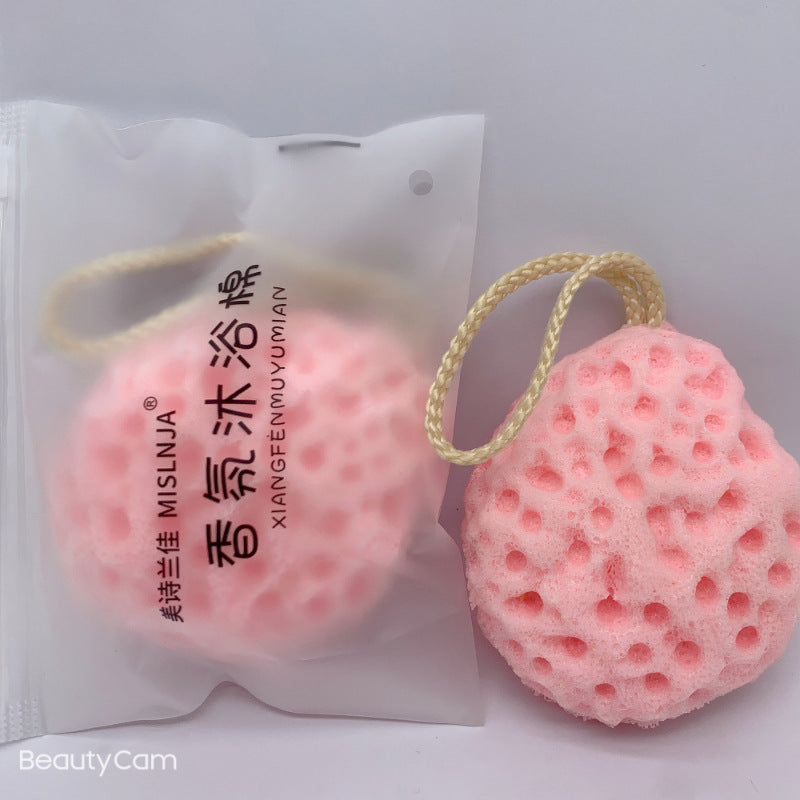 Cute Honeycomb Baby Bath Sponge | Japanese Style Bath Sponge for Babies, Kids and Adults - Image 6