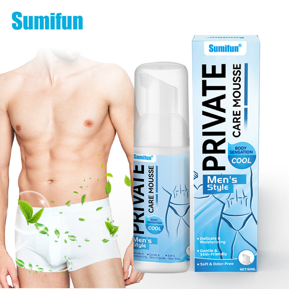 Private Care Mousse for Men (60ml) | Antibacterial and Infection Treatment Mousse for Men - Image 11