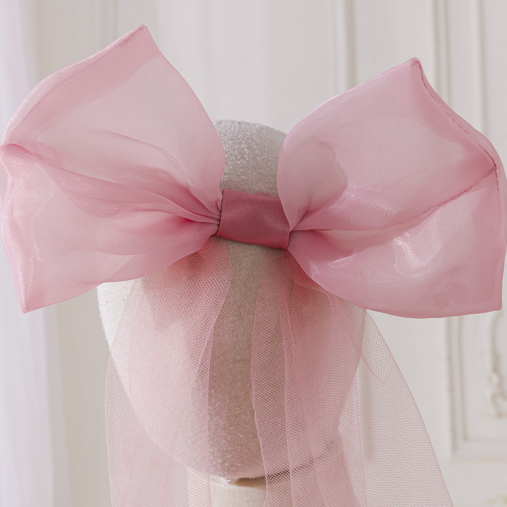 Elegant Baby Princess Dress with Ruffled Sleeves, Bow, and Pearl Waist Trim (6-18 months) | Special Occasion Ball Gown for Baby Girls - Image 31