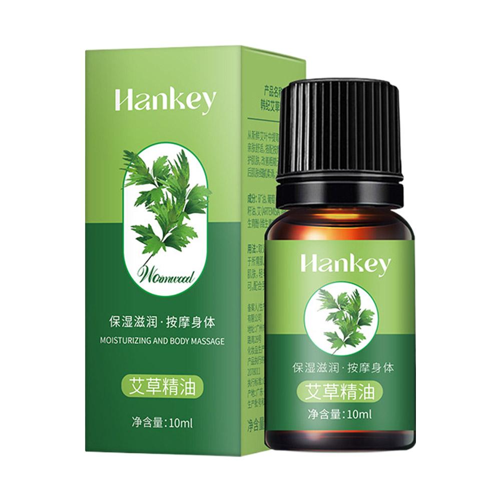 HANKEY Mugwort Essential Oil for Massage and Aromatherapy (10ml) | Relaxing and Moisturizing Essential Oil