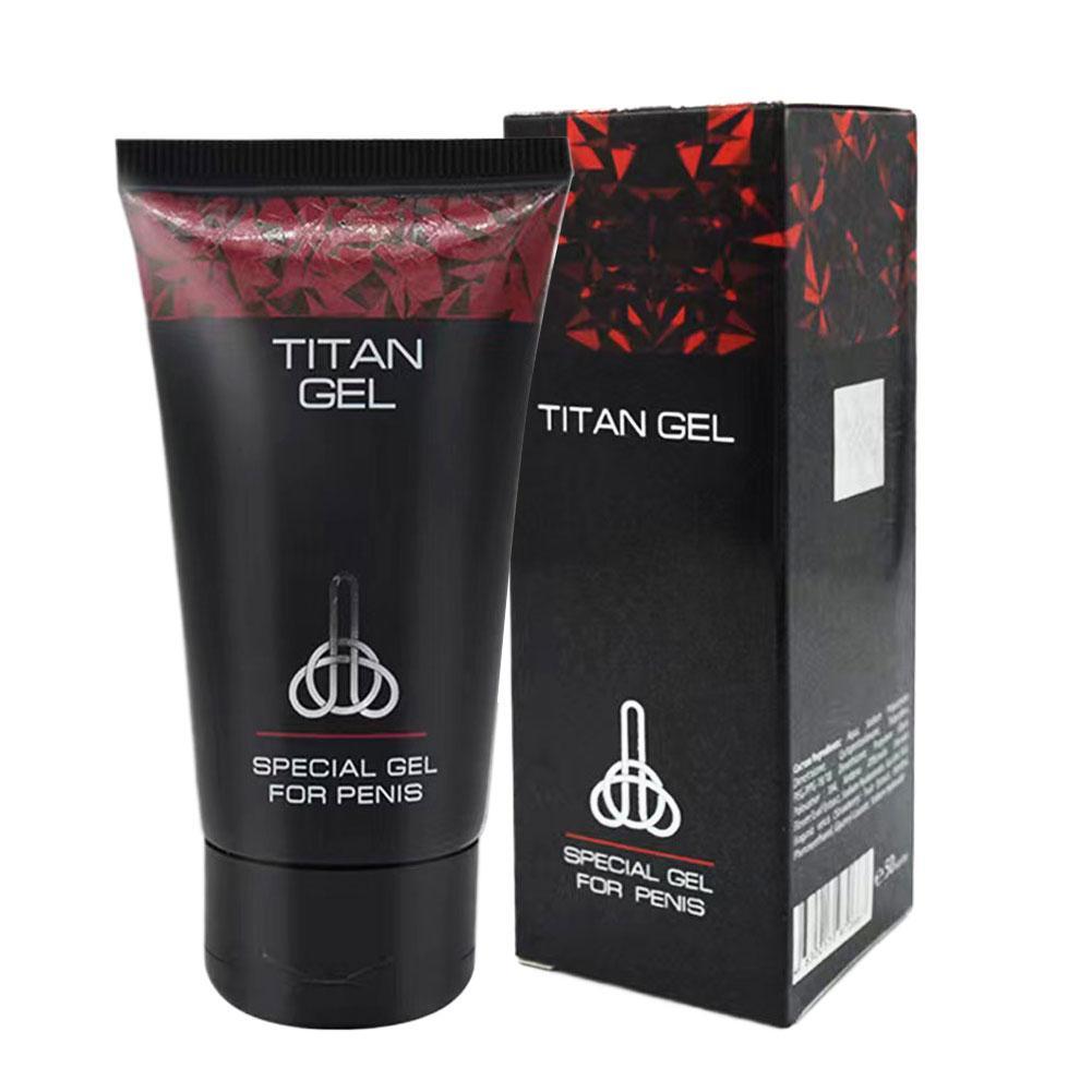 TITAN GEL - Special Gel for Penis (50ml) | Intimate Gel for Penis Enlargement, Longer Sex, and Sexual Enhancement