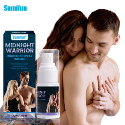 Midnight Warrior Endurance Spray for Men | Topical Spray for Sex Delay, Premature Ejaculation, Longer Sex, and Penis Enlargement