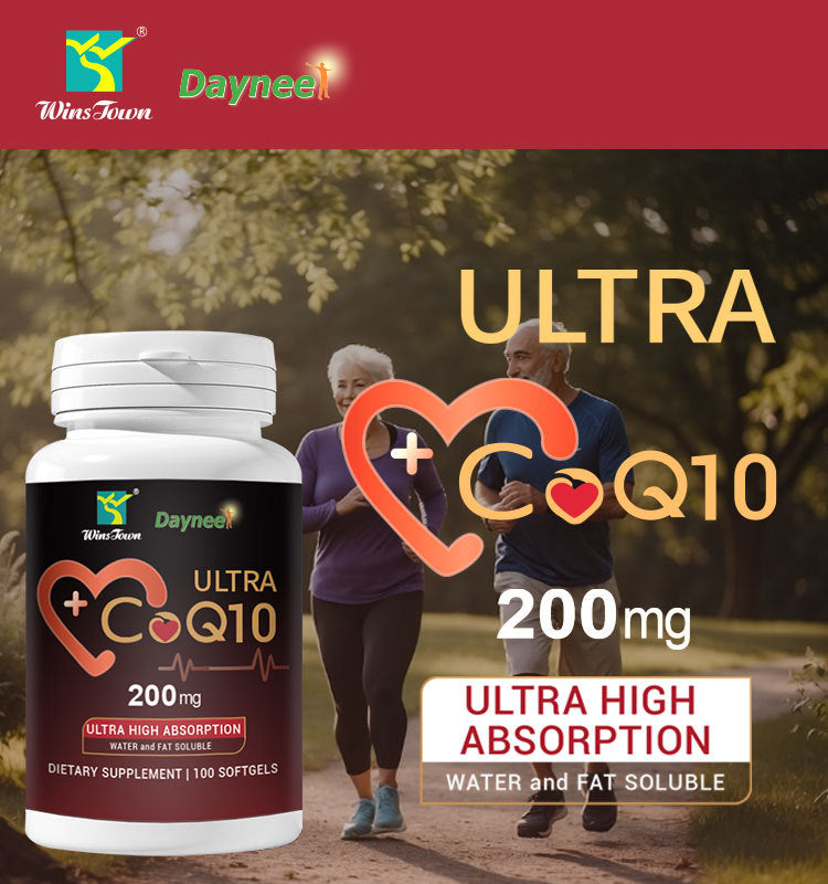 Ultra CoQ10 Softgels with Vitamin E (100 softgels, 200mg CoQ10) - Image 8