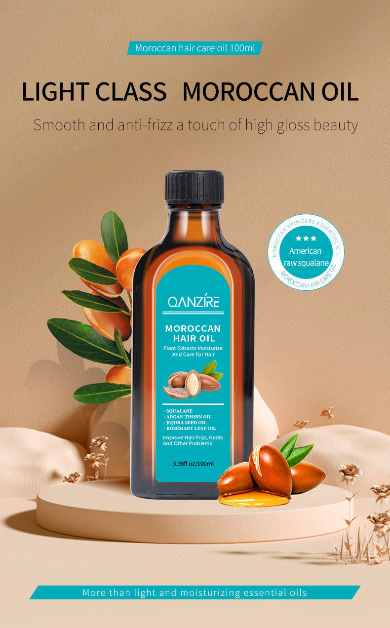 Moroccan Hair Oil with Argan Oil, Jojoba Oil, Rosemary Oil, Olive Oil, and Hydrolyzed Keratin (100ml) - Image 10