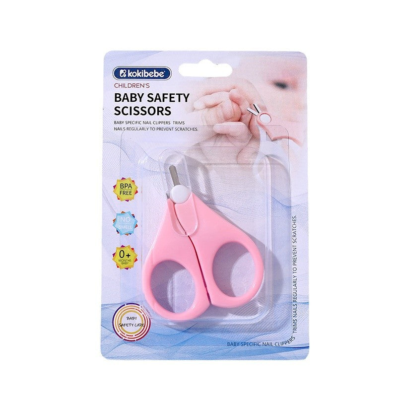 Rounded-Tip Baby Safety Scissors | Nail Trimming Scissors for Babies and Toddlers - Image 8