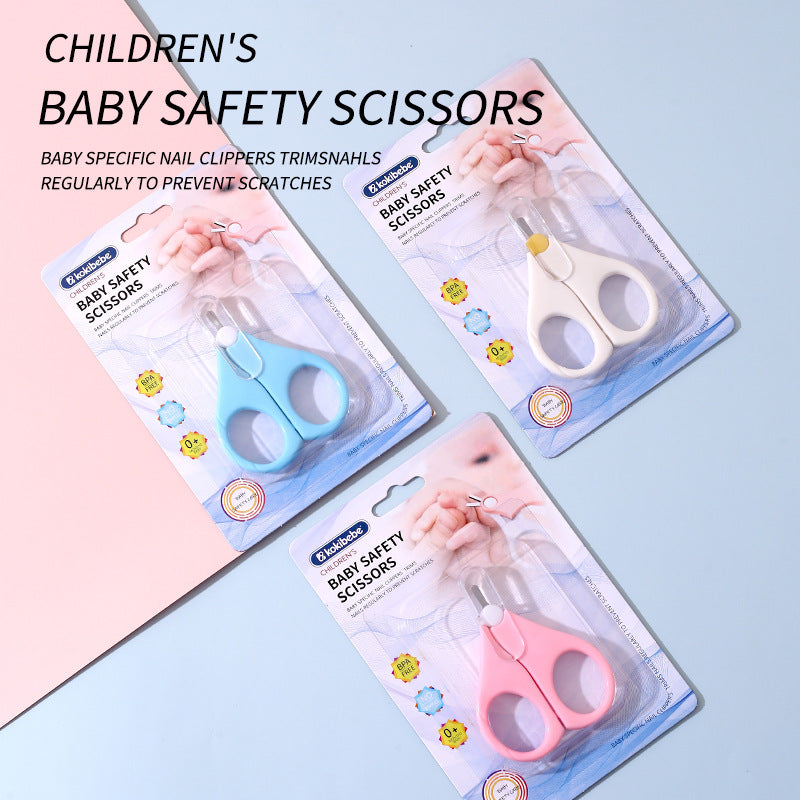 Rounded-Tip Baby Safety Scissors | Nail Trimming Scissors for Babies and Toddlers - Image 10