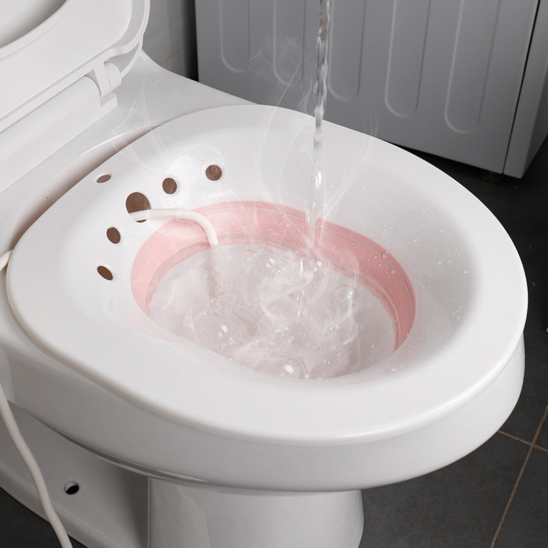 Foldable Sitz Bath Basin | Wash Bowl for Postpartum Recovery, Hemorrhoid Relief, and Intimate Hygiene - Image 2