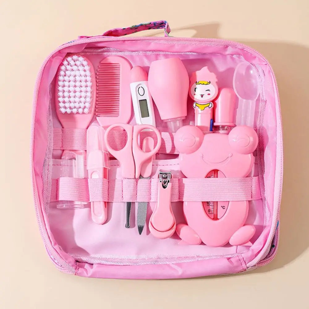 13-Piece Baby Grooming and Care Kit with Travel Pouch | Ultimate Baby Care Starter Kit for Newborns and Toddlers - Image 12
