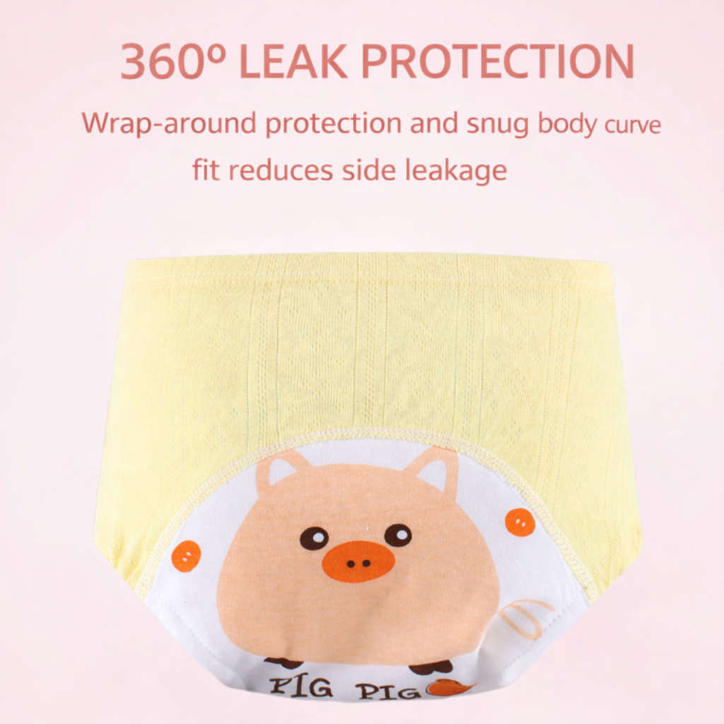 Leak-Proof Baby Potty Training Pants | Reusable Toddler Training Underwear - Image 8