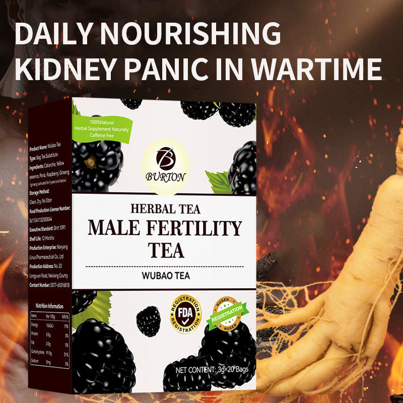 BURION Male Fertility Tea | Herbal Tea for Sperm, Kidney and Reproductive Health - Image 2