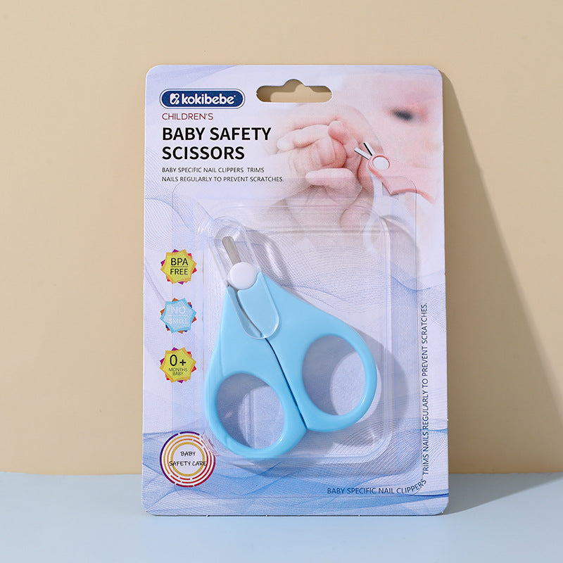 Rounded-Tip Baby Safety Scissors | Nail Trimming Scissors for Babies and Toddlers - Image 6