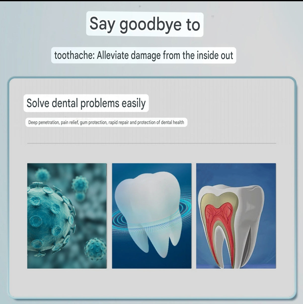 Toothache Spray (20ml) | Topical Spray for Toothache, Swollen Gums, Fresh Breath, Mouth Odor, and Dental Health - Image 3