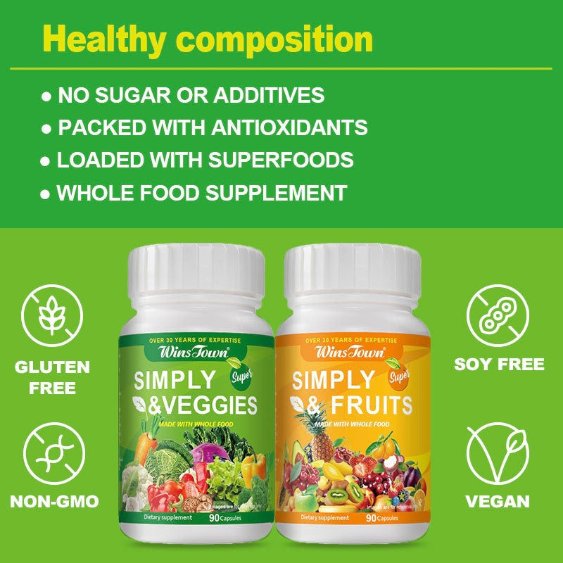 Simply Fruits and Veggies Capsules (2 bottles) - Image 11