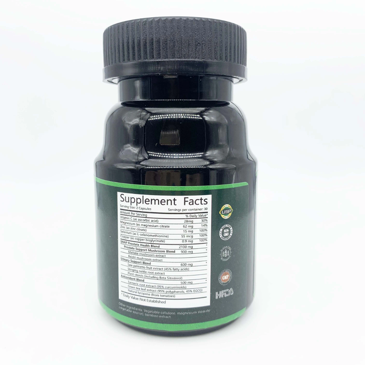 DUOZI Prostate Health Capsule with Saw Palmetto, Stinging Nettle, and Mushrooms (2100mg) - Image 6