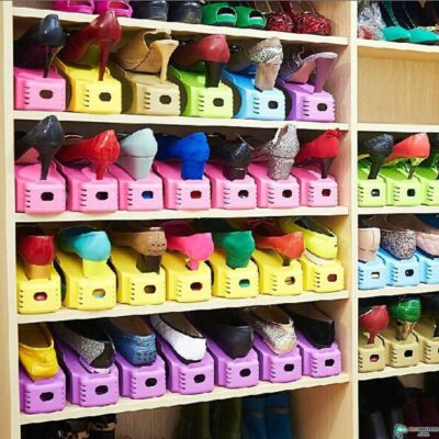 Adjustable Shoe Rack Organiser | Shoe Storage Space Saver - Ginax Store