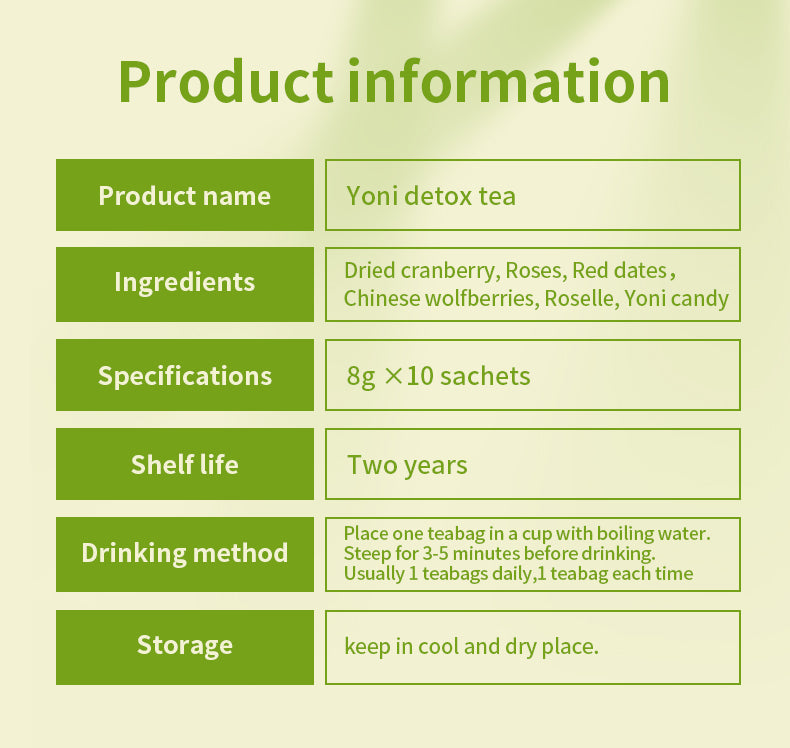 Yoni (Vaginal) Detox Tea | Herbal Tea for Vaginal Infections, Hormonal Balance, and Menstrual Cramps - Image 5