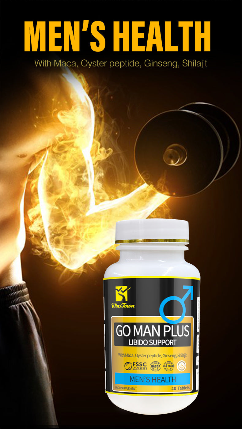 Go Man Plus Tablet (40 tablets) | Dietary Supplement for Penis Enlargement, Erection, Libido, and Sexual Enhancement - Image 3